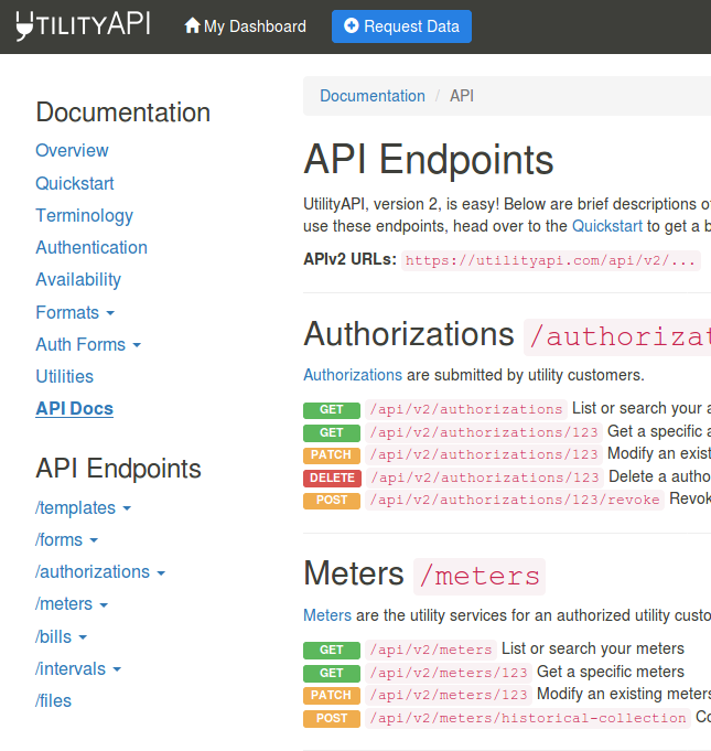 Energy Data Access / Business Products ‧ UtilityAPI